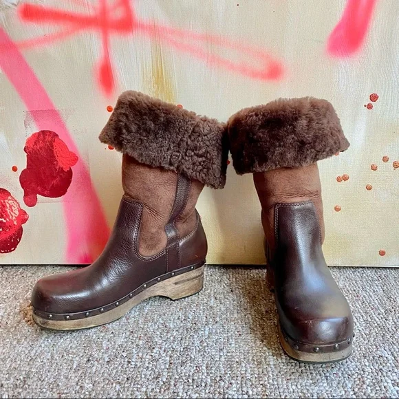 MORGAN 渋かっ Square toe harness boots